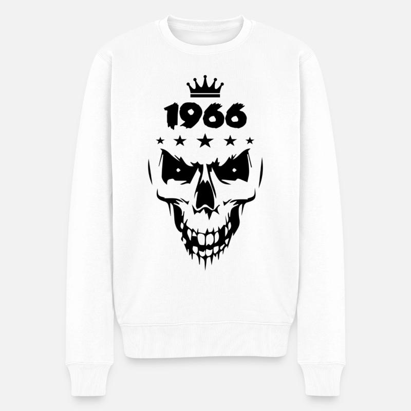 Skull (1966) - Men's Premium Organic Jumper - white