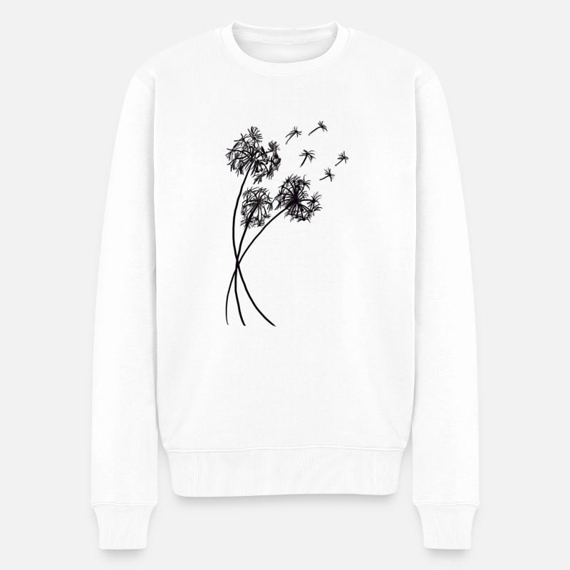 3 of a Kind - Männer Premium Bio Pullover - Weiß