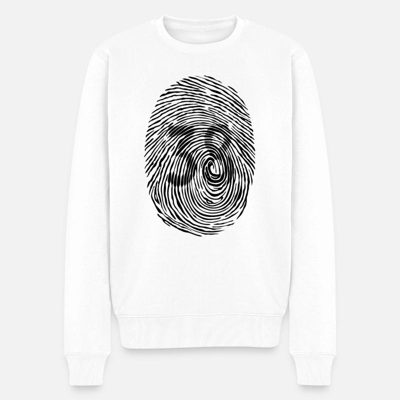 Made in Isère - Pull Premium bio Homme - blanc
