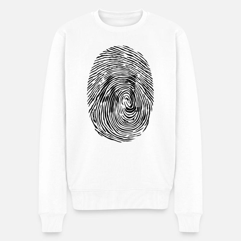 Made in Loir-et-Cher - Pull Premium bio Homme - blanc