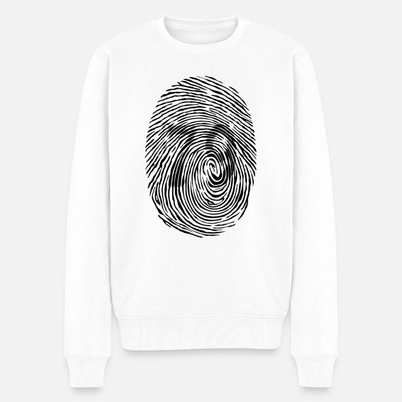 Made in Deux-Sèvres - Pull Premium bio Homme - blanc