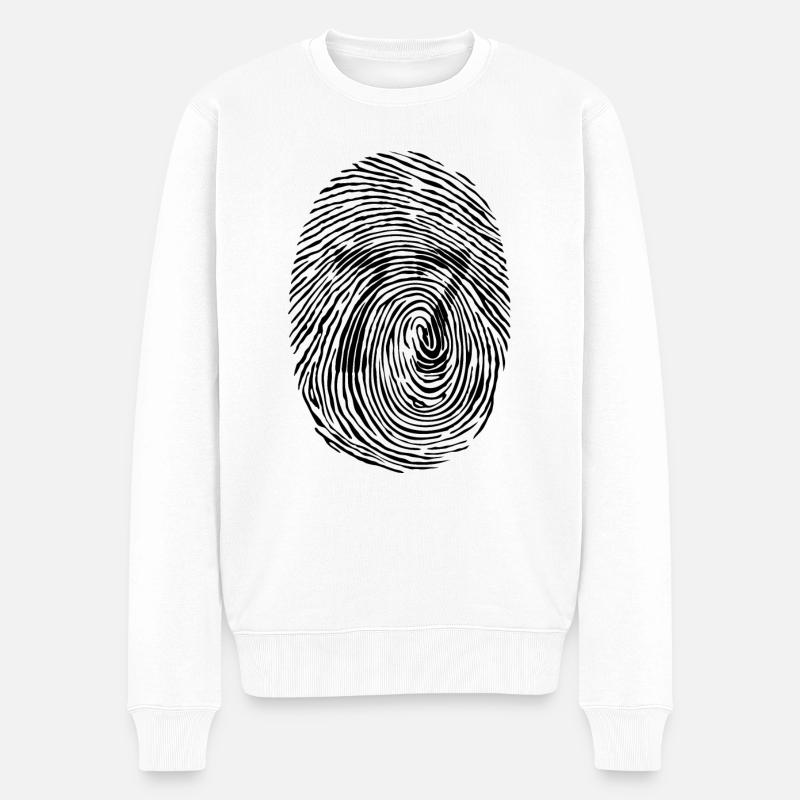 Made in Seine et Marne - Pull Premium bio Homme - blanc