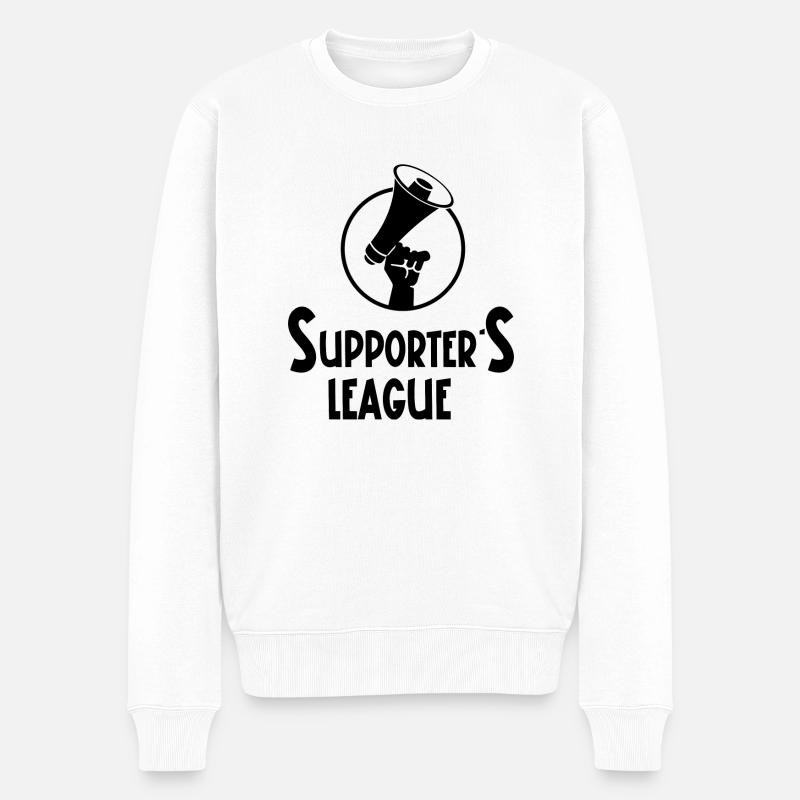 supporter's league - Pull Premium bio Homme - blanc
