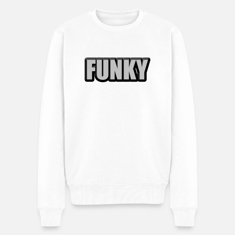 froussard - Pull Premium bio Homme - blanc