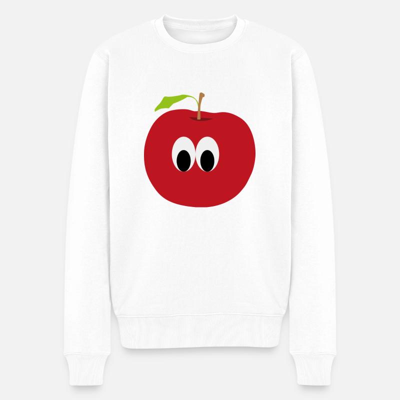 Pomme - Pull Premium bio Homme - blanc