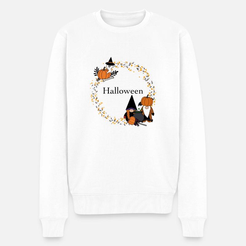 Halloween - Pull Premium bio Homme - blanc
