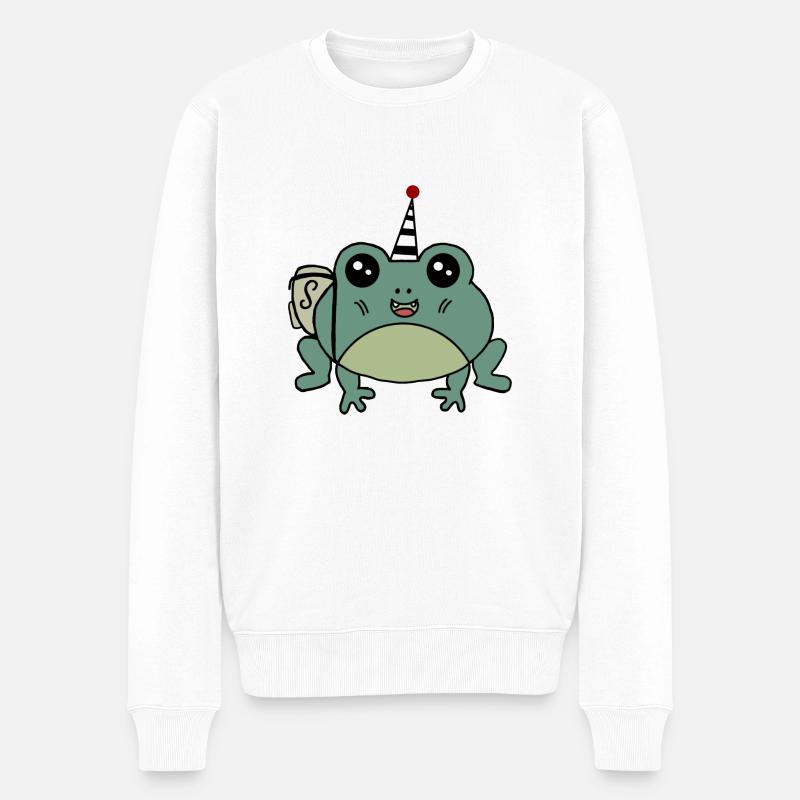 Silo de la grenouille - Pull Premium bio Homme - blanc