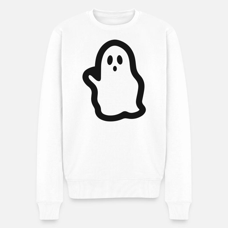 fantôme - Pull Premium bio Homme - blanc