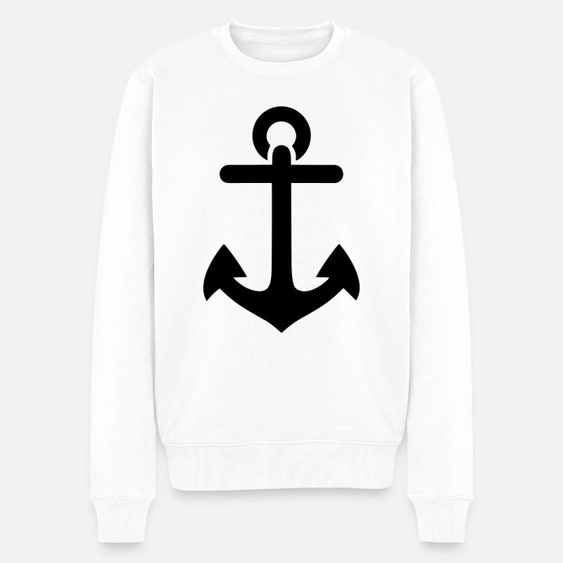 Ancre - Pull Premium bio Homme - blanc