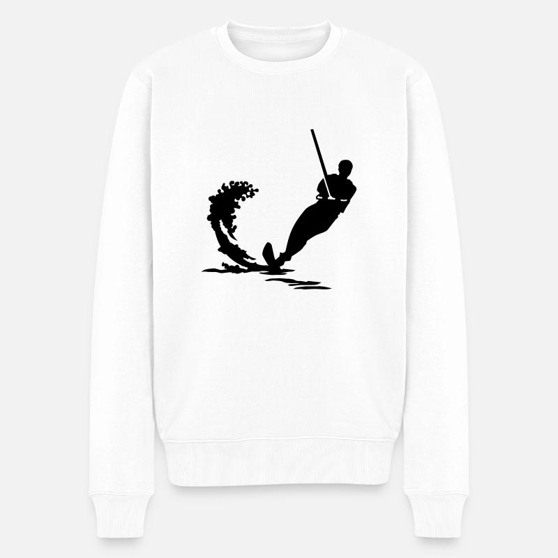 Ski nautique - Pull Premium bio Homme - blanc