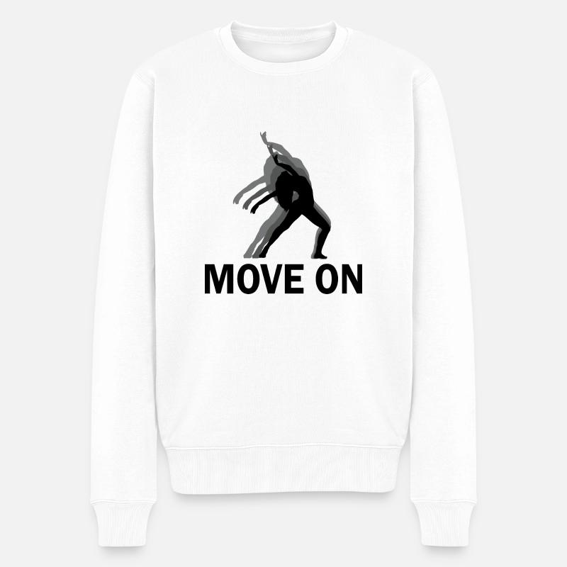 Danse Musique de danse - Pull Premium bio Homme - blanc
