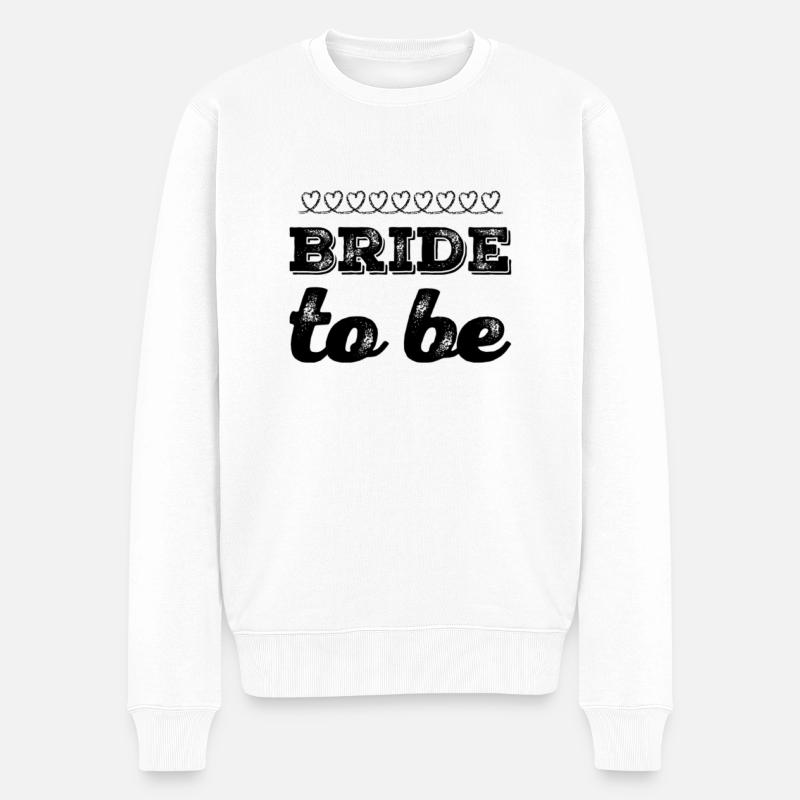 future mariée - Pull Premium bio Homme - blanc