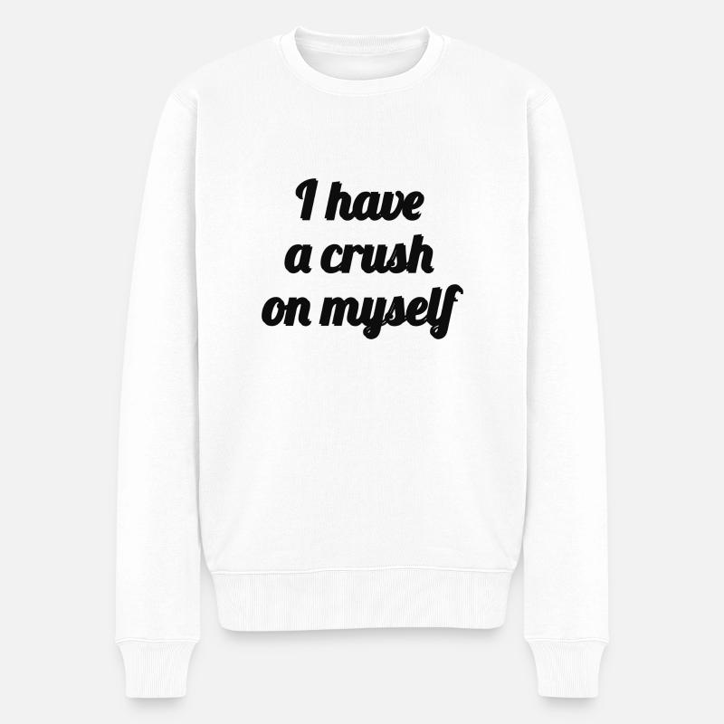 J’ai le béguin pour moi-même - Pull Premium bio Homme - blanc