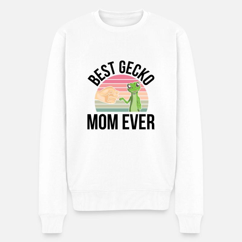 Gecko - Pull Premium bio Homme - blanc