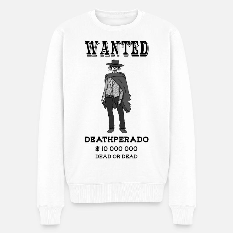 Cowboy de l'enfer - Pull Premium bio Homme - blanc