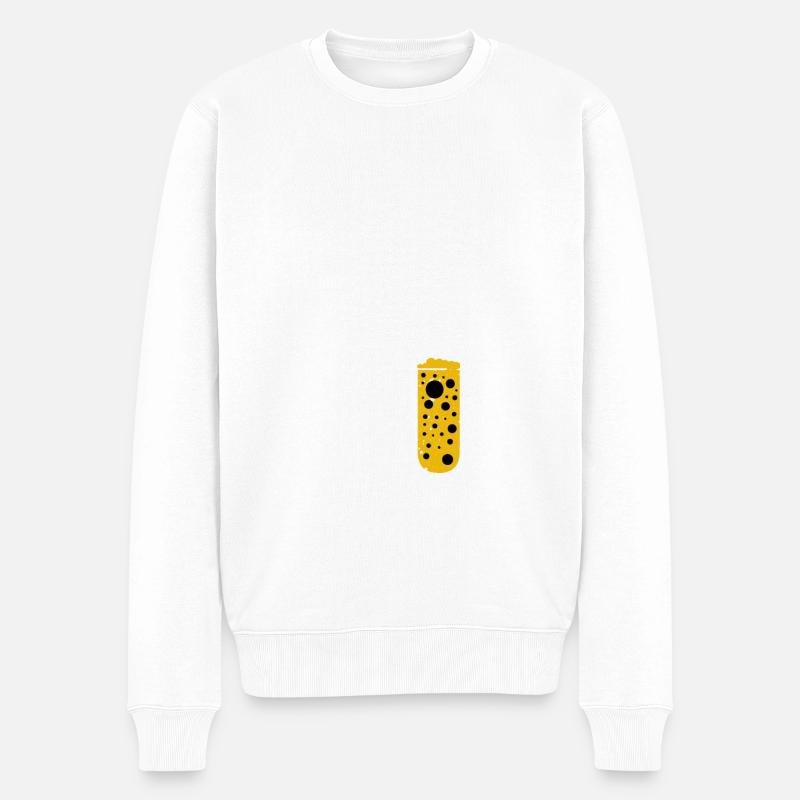 La vie est brassarde - Pull Premium bio Homme - blanc