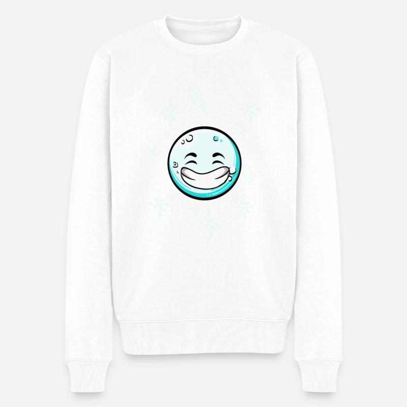 Boule de neige #9/9 - Pull Premium bio Homme - blanc