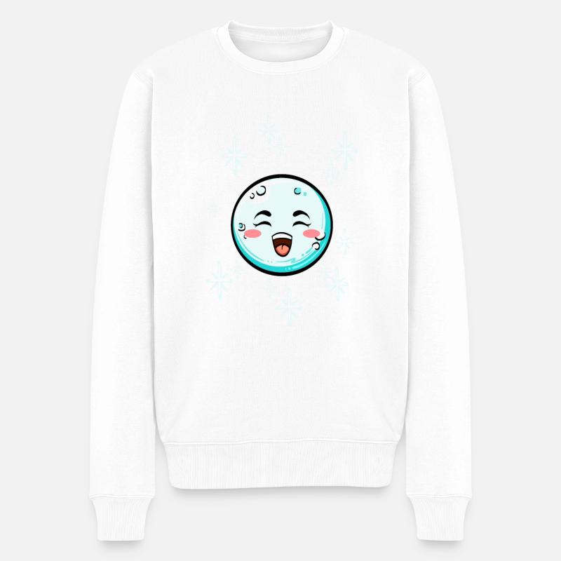 Boule de neige #2/9 - Pull Premium bio Homme - blanc