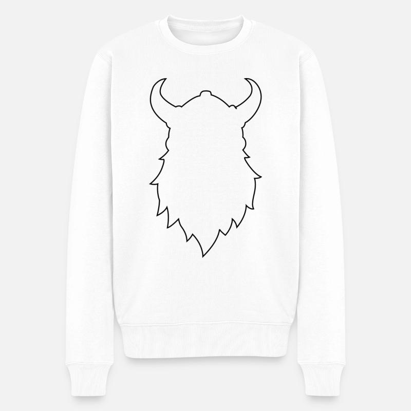 2018 Viking Silhouette - Pull Premium bio Homme - blanc