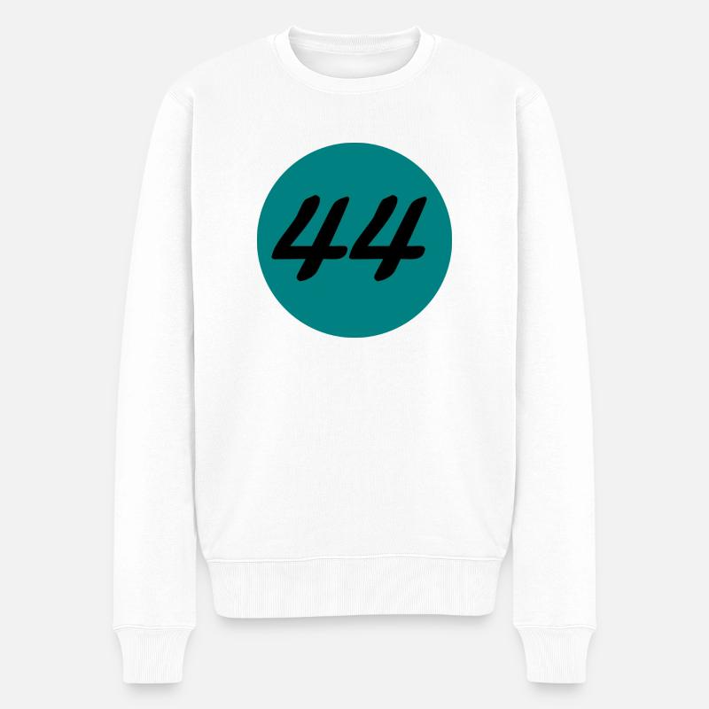 44 - Pull Premium bio Homme - blanc