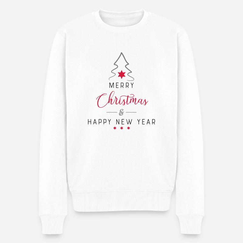 Noël - Pull Premium bio Homme - blanc