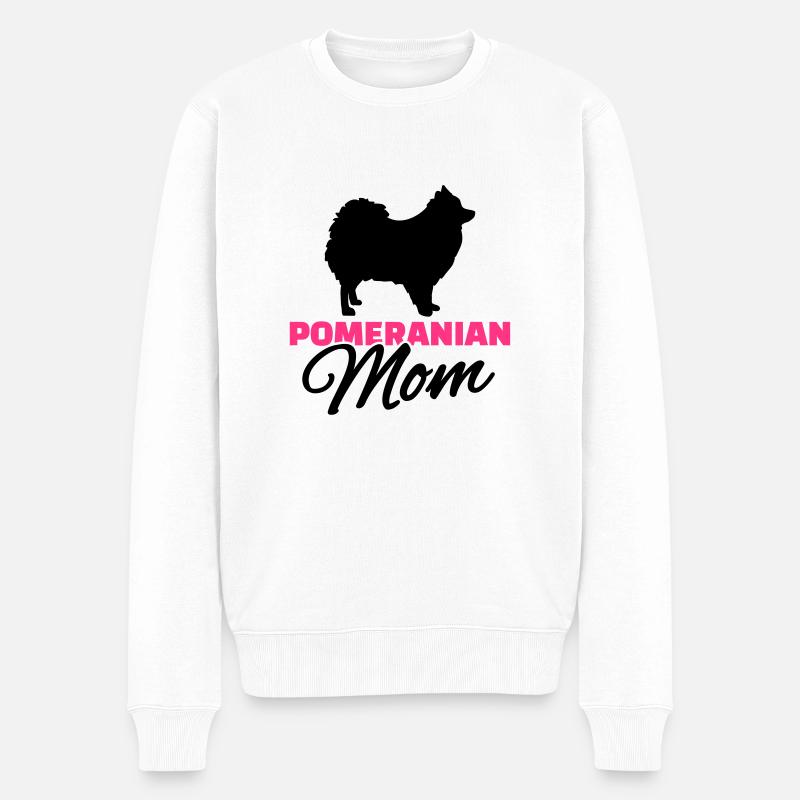 Spitz - Männer Premium Bio Pullover - Weiß