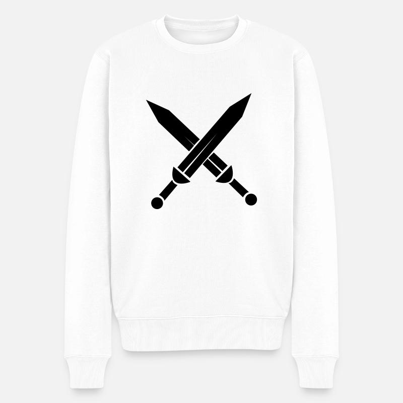 sword - Pull Premium bio Homme - blanc