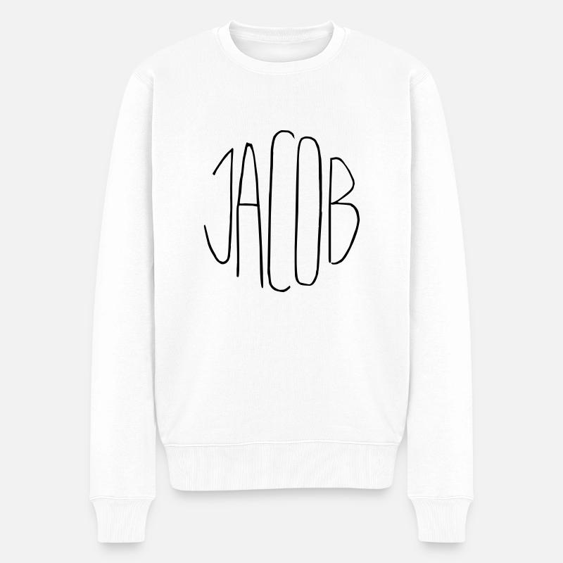 Jacob - Pull Premium bio Homme - blanc