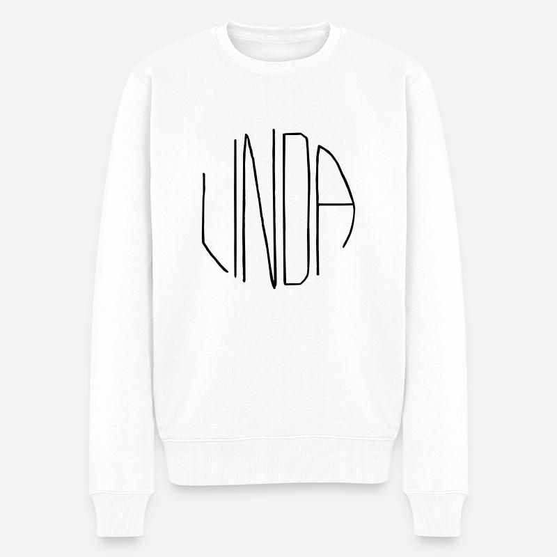 Linda - Pull Premium bio Homme - blanc