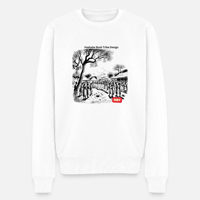 LGBT 5 - Männer Premium Bio Pullover - Weiß