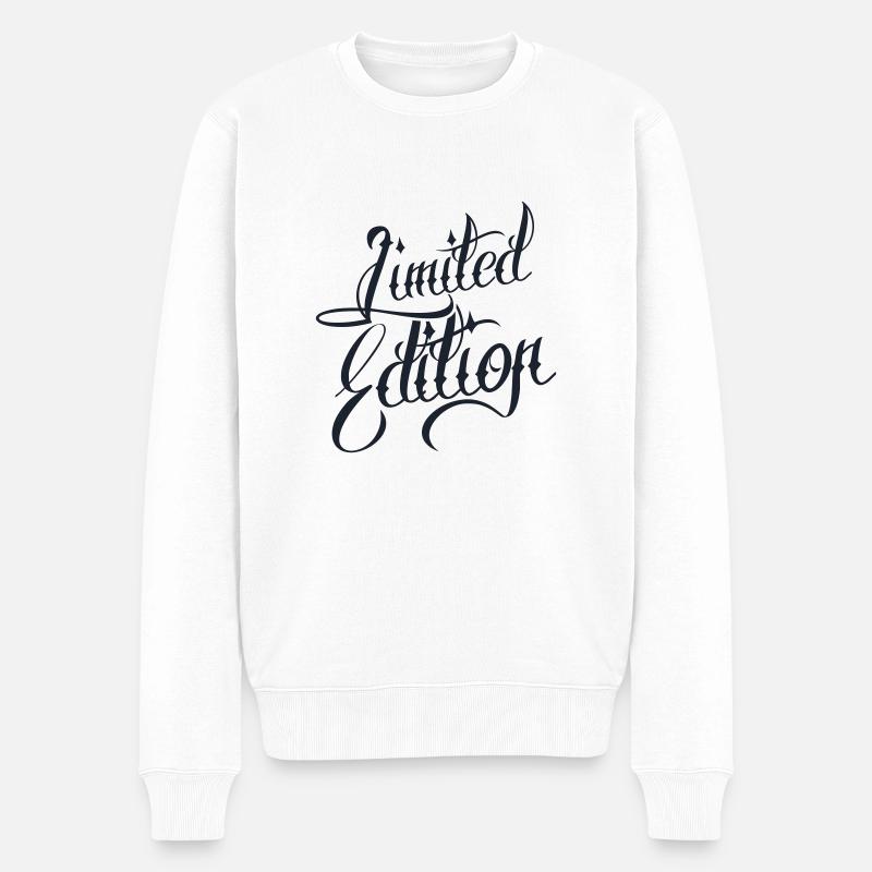 Tatouage en édition limitée - Pull Premium bio Homme - blanc