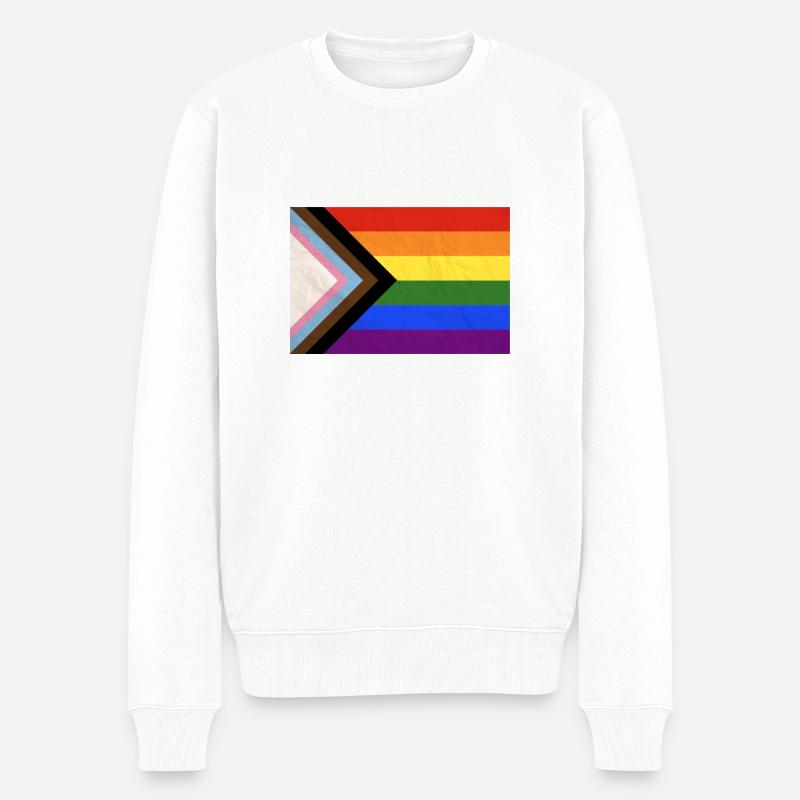 Indicateur de progression - Pull Premium bio Homme - blanc