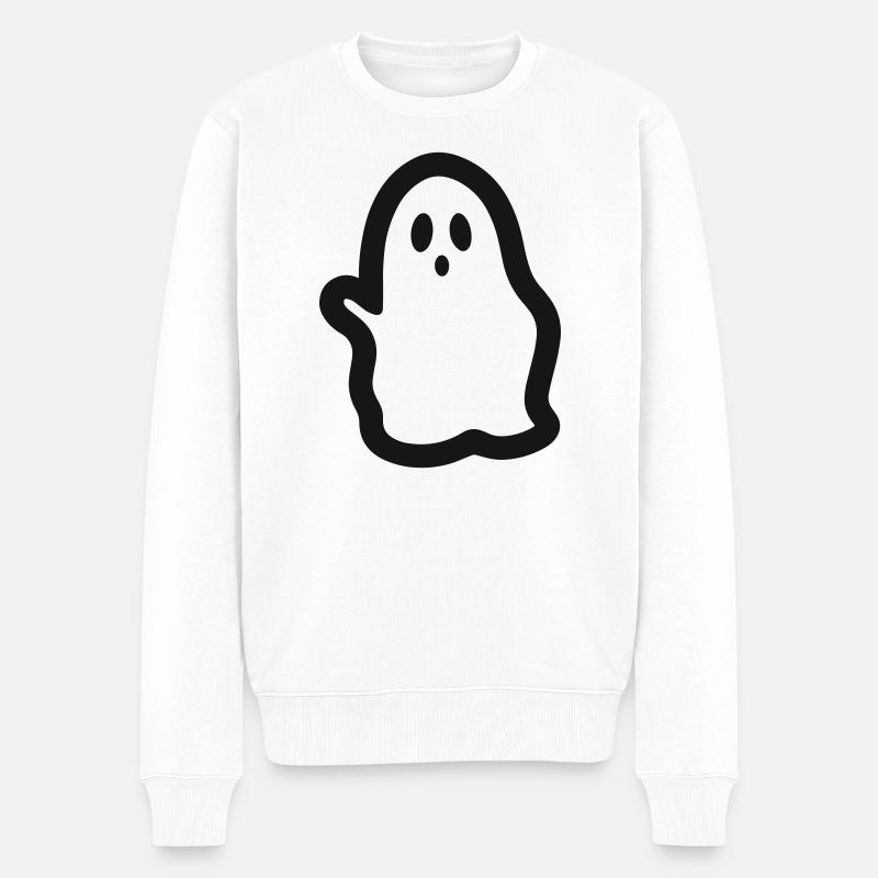 fantôme - Pull Premium bio Homme - blanc