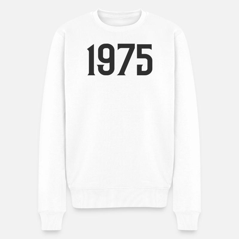 1975 - Pull Premium bio Homme - blanc