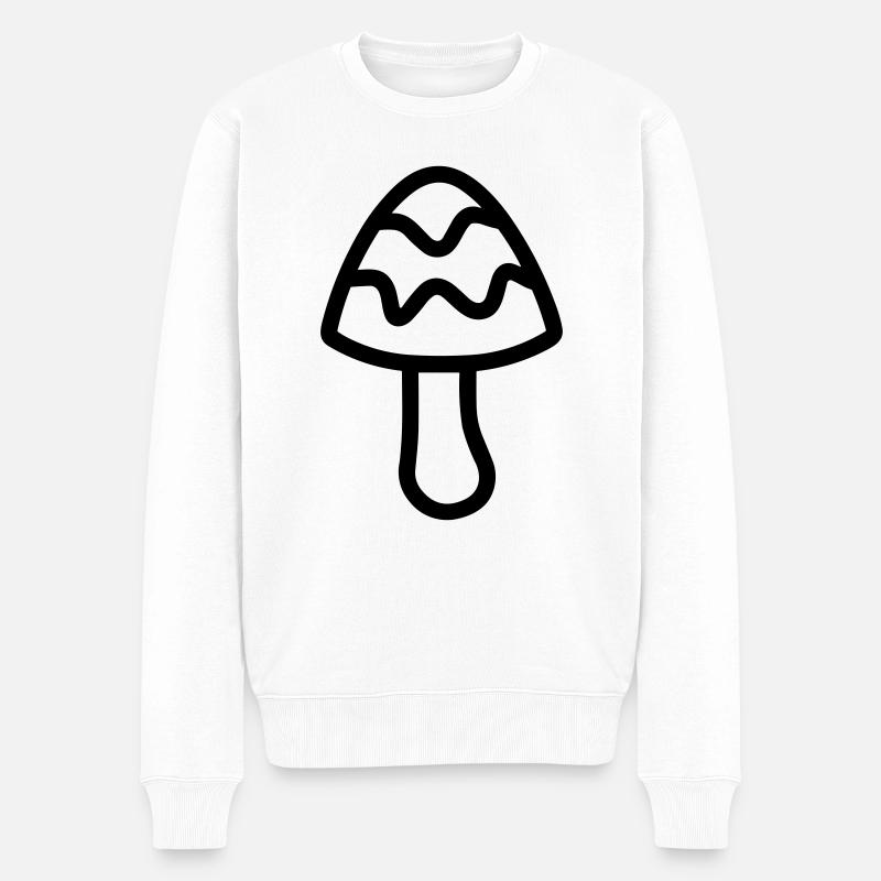 Champignon - Pull Premium bio Homme - blanc