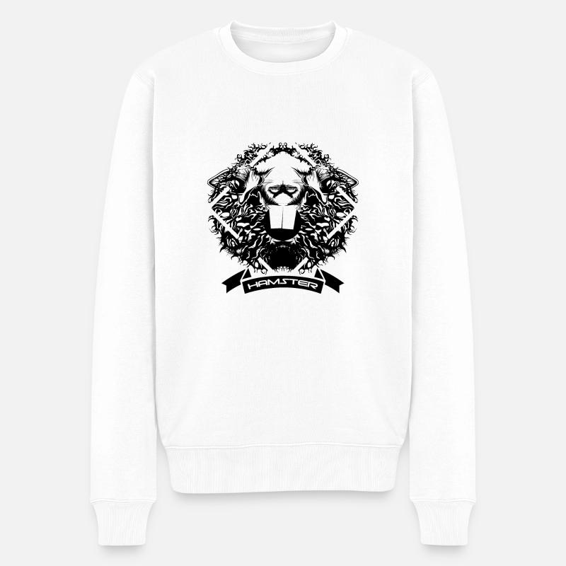 Monstres de Hamster - Pull Premium bio Homme - blanc