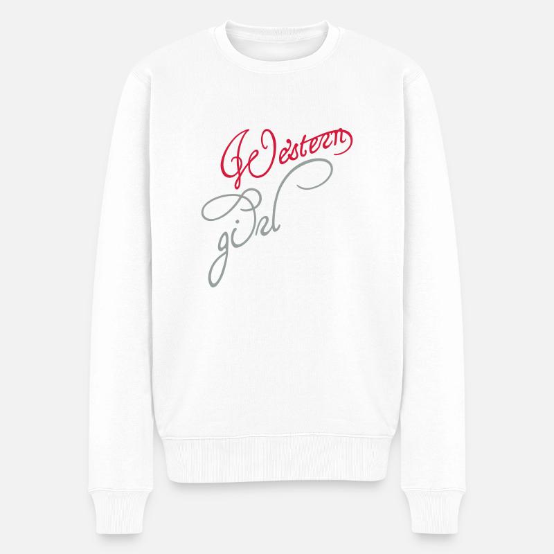 occidental - Pull Premium bio Homme - blanc