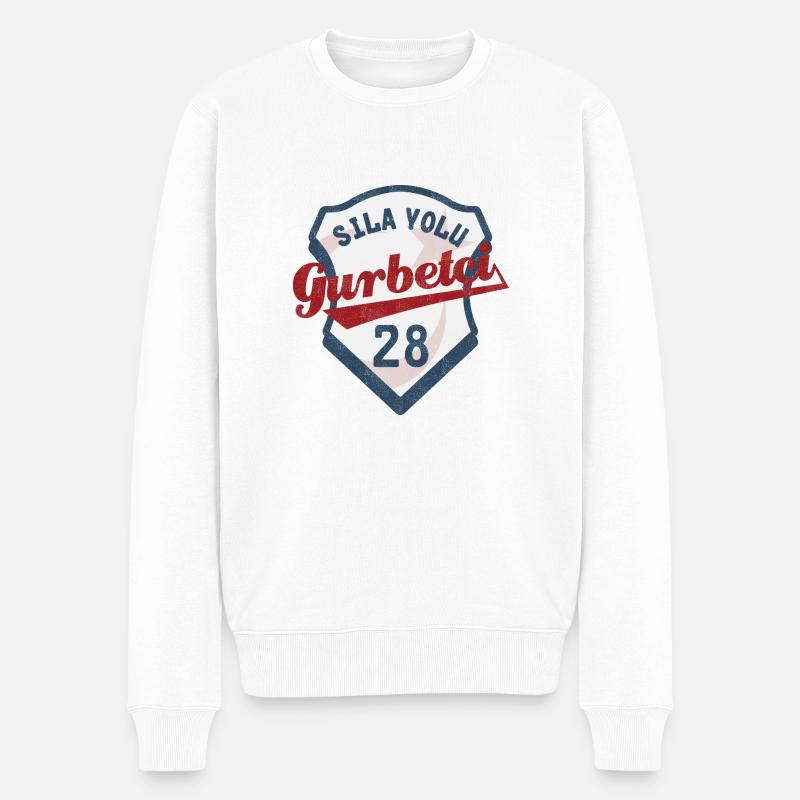 Giresun - Männer Premium Bio Pullover - Weiß