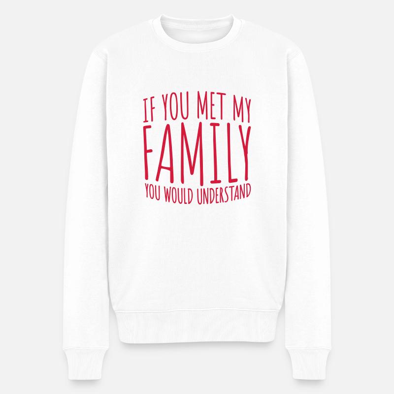 vous comprendriez citation - Pull Premium bio Homme - blanc