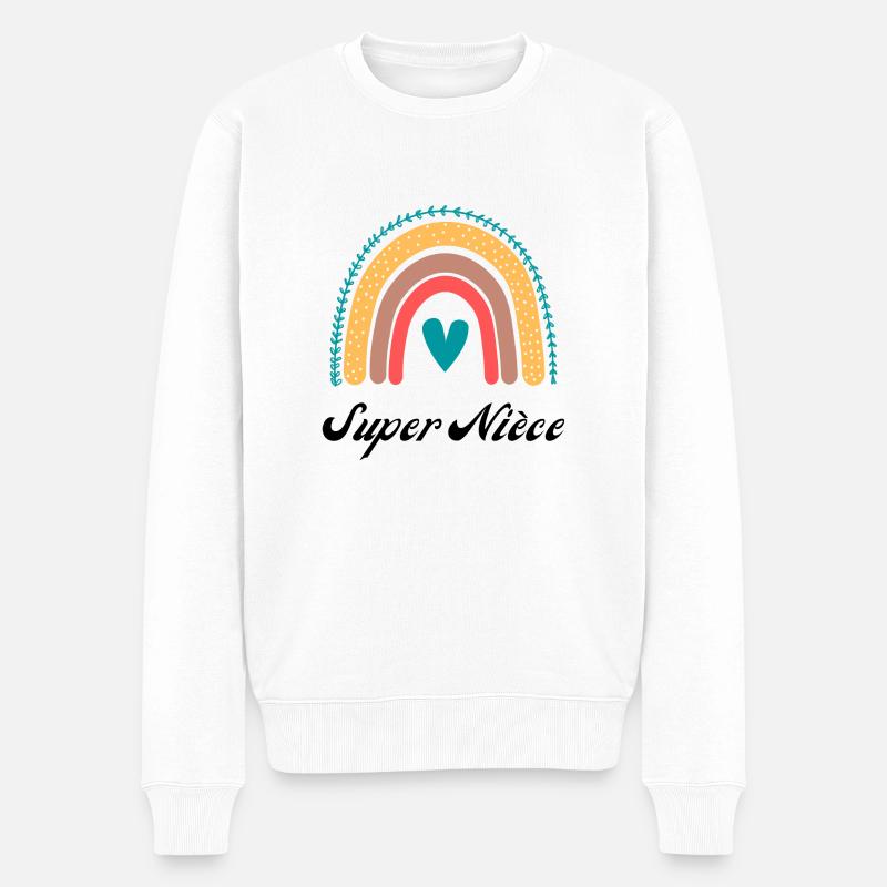 Super nièce - Pull Premium bio Homme - blanc