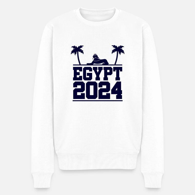 Égypte 2024 - Pull Premium bio Homme - blanc