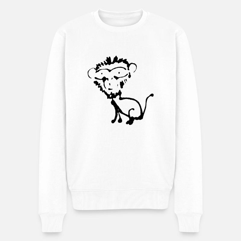 Miko - Pull Premium bio Homme - blanc