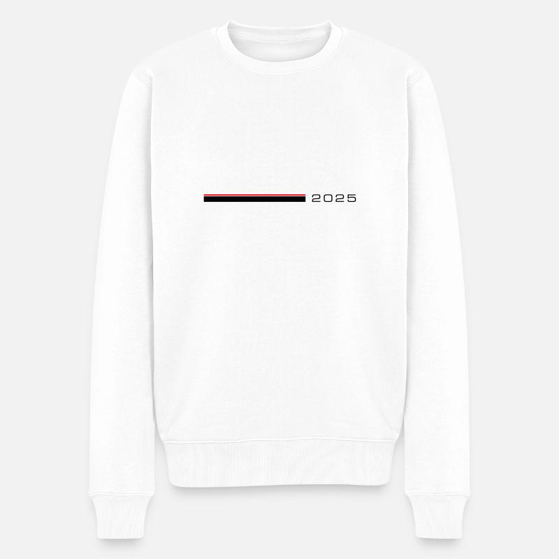 2025 Accident vasculaire cérébral - Pull Premium bio Homme - blanc