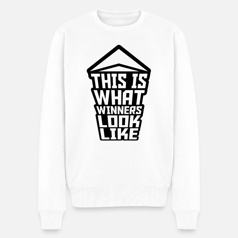 À quoi ressemblent les gagnants - Pull Premium bio Homme - blanc