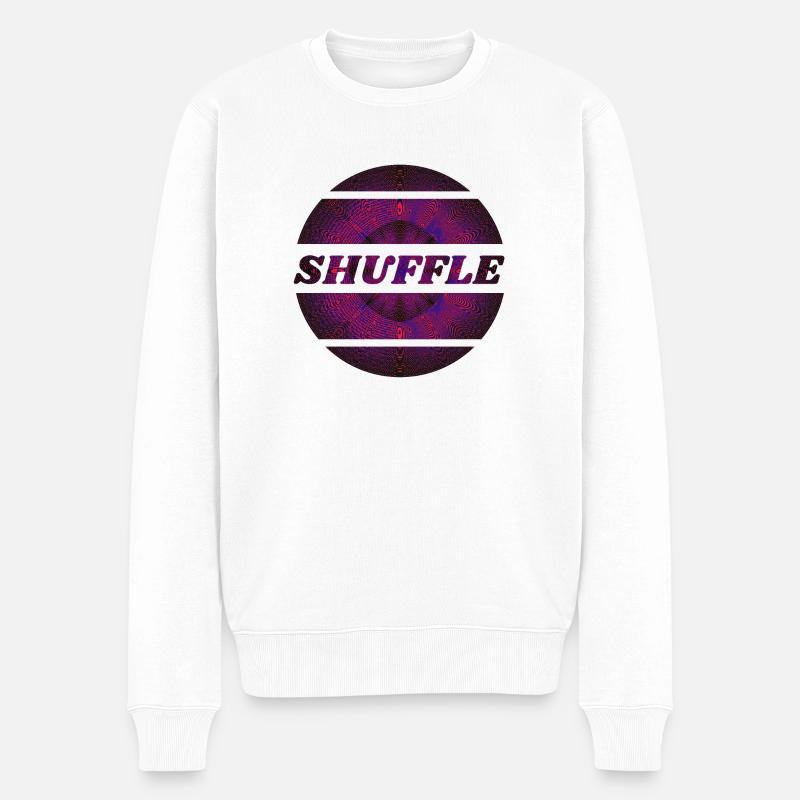 Danse shuffle - Pull Premium bio Homme - blanc