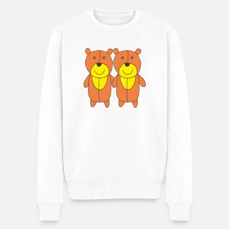 Amis des ours - Pull Premium bio Homme - blanc