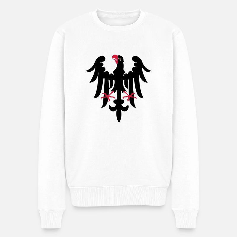 eagle heraldry - Pull Premium bio Homme - blanc
