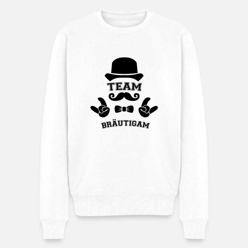 Équipe Groom - Pull Premium bio Homme - blanc