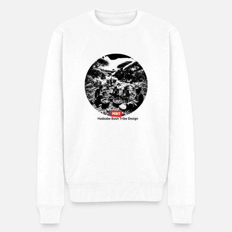 LGBT-Stamm der Bush - Männer Premium Bio Pullover - Weiß