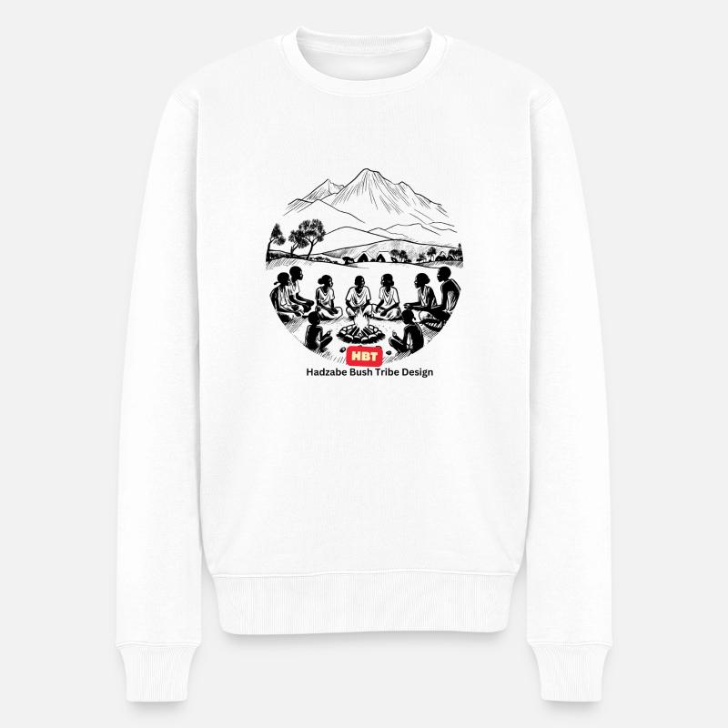 LGBT 46 - Männer Premium Bio Pullover - Weiß